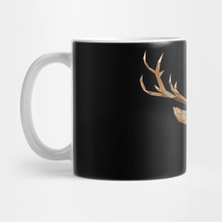 geometric Christmas deer Mug